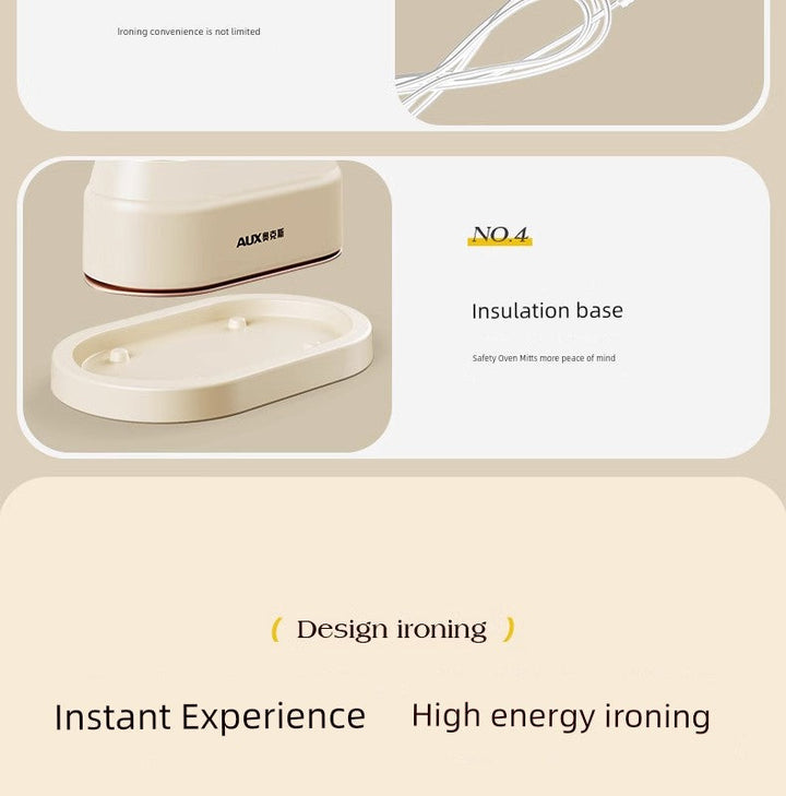 Ox Pressing Machines For Home Small Handheld Garment Steamer Steam and Dry Iron Ironing Clothes Fantastic Product Portable Iron