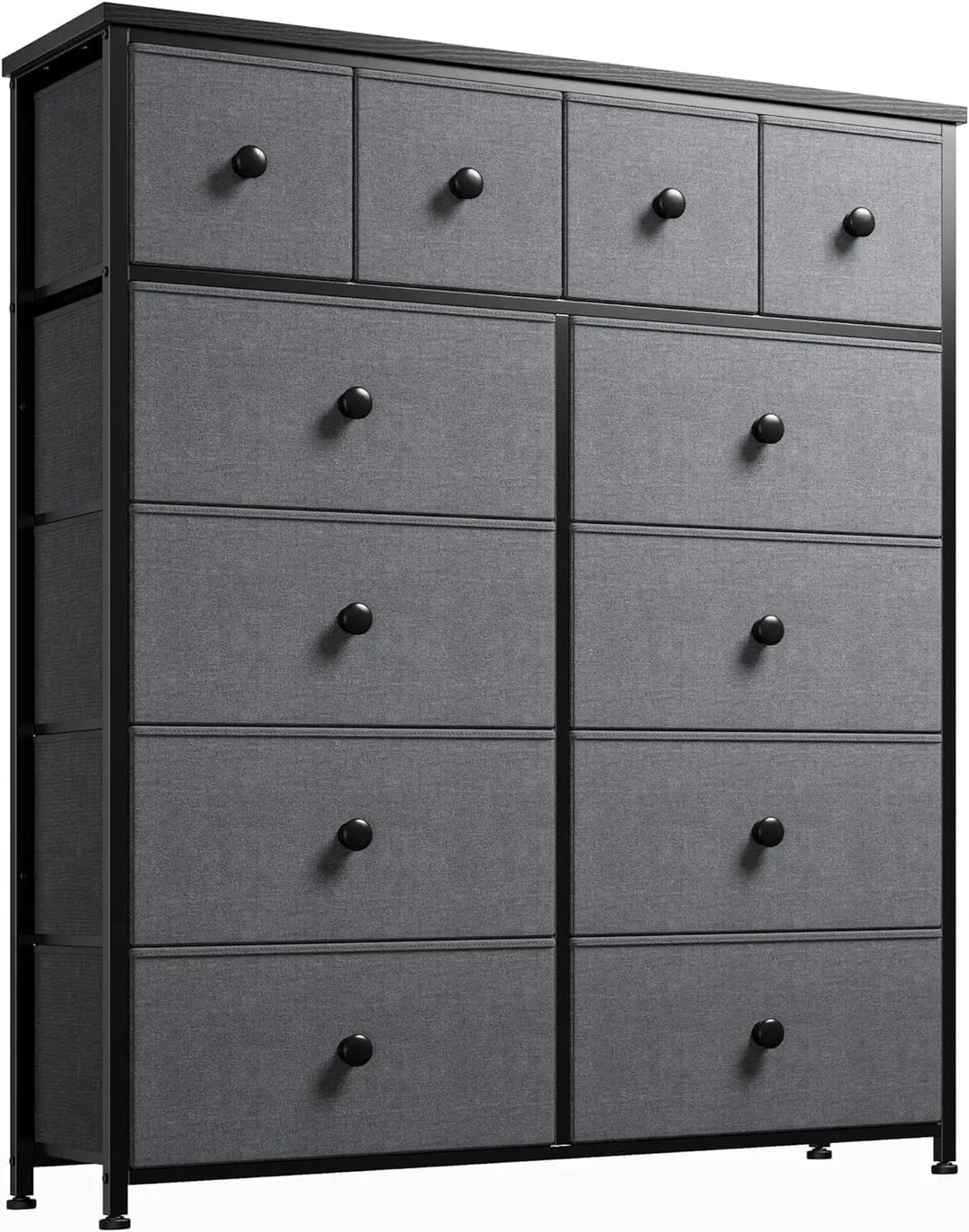 White Dresser with 12 Drawers