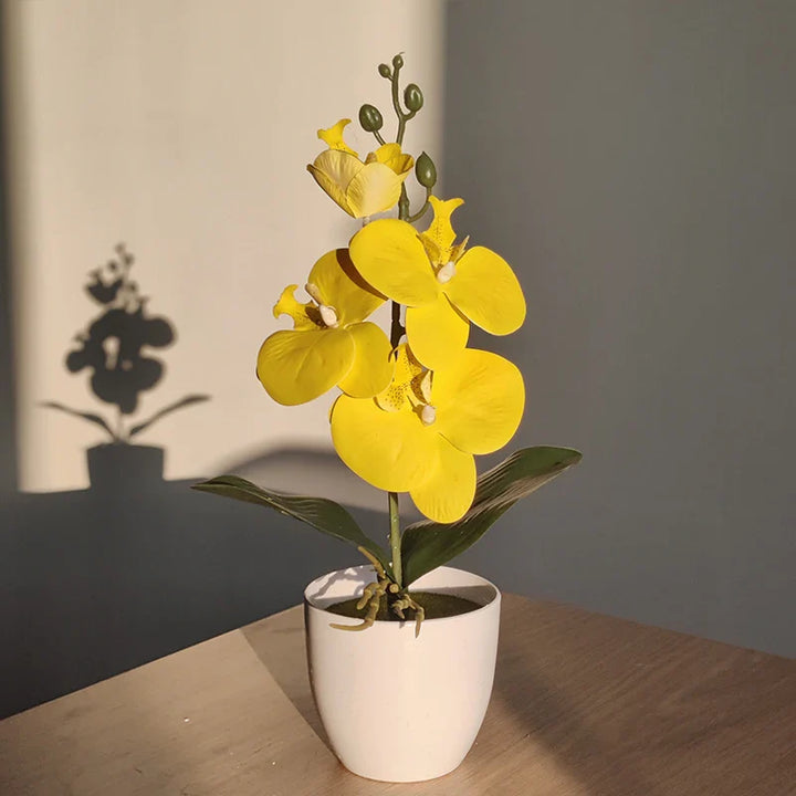 Artificial Butterfly Orchid Bonsai Décor