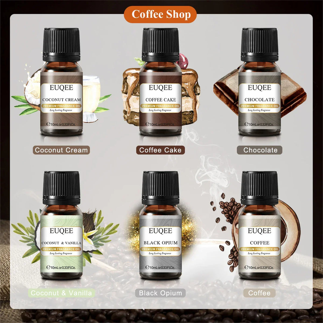 Unisex EUQEE 6pcs Fragrance Oil Gift Set