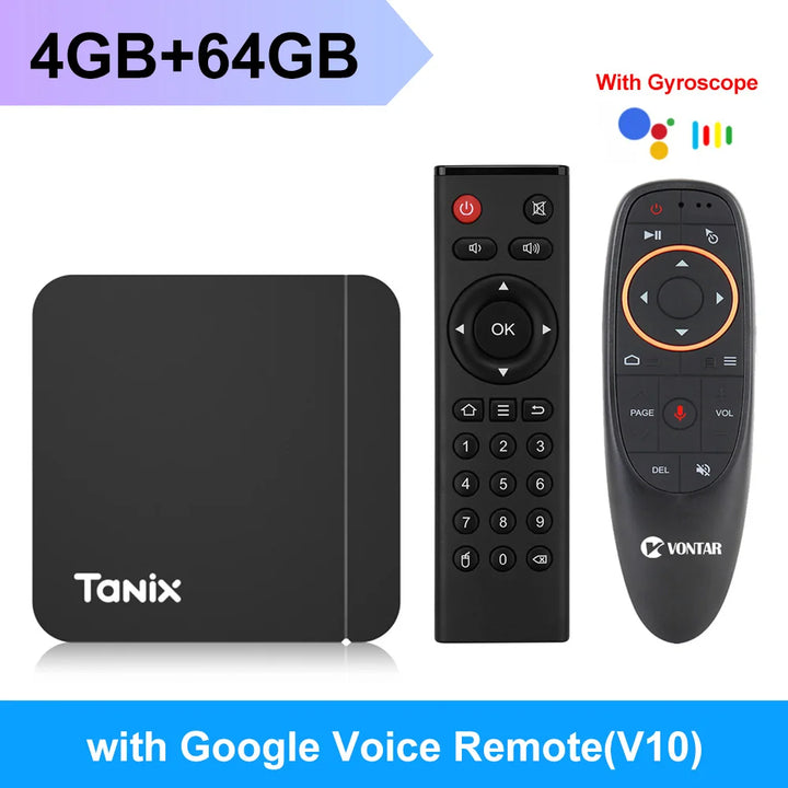 Tanix W2 Smart TV Box Android 11 Amlogic S905W2 4GB 64GB Support AV1 Dual Wifi  Media Player TVBOX Set Top Box 32GB 2GB 16GB