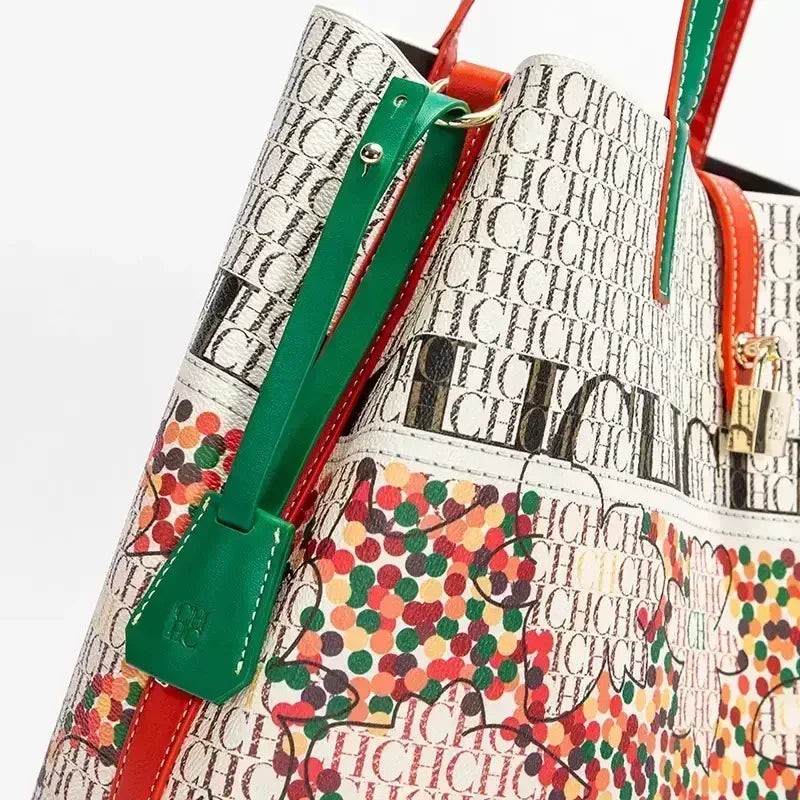 CH High Quality Letter Print Premium Feeling Clutch Bag Versatile Shoulder Bag Niche Design Luxury Brand Fashion Crossbody