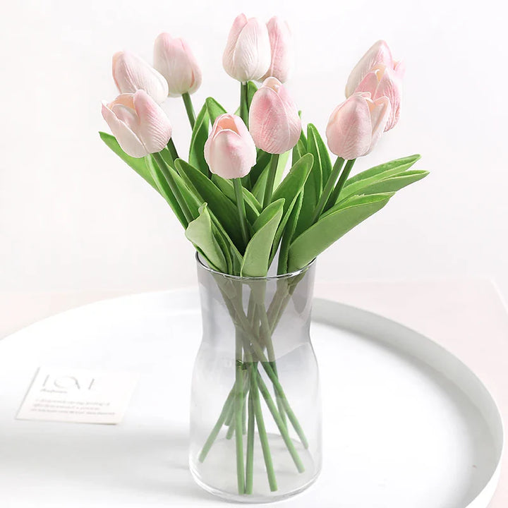 Artificial Tulip Bouquet PE Flowers