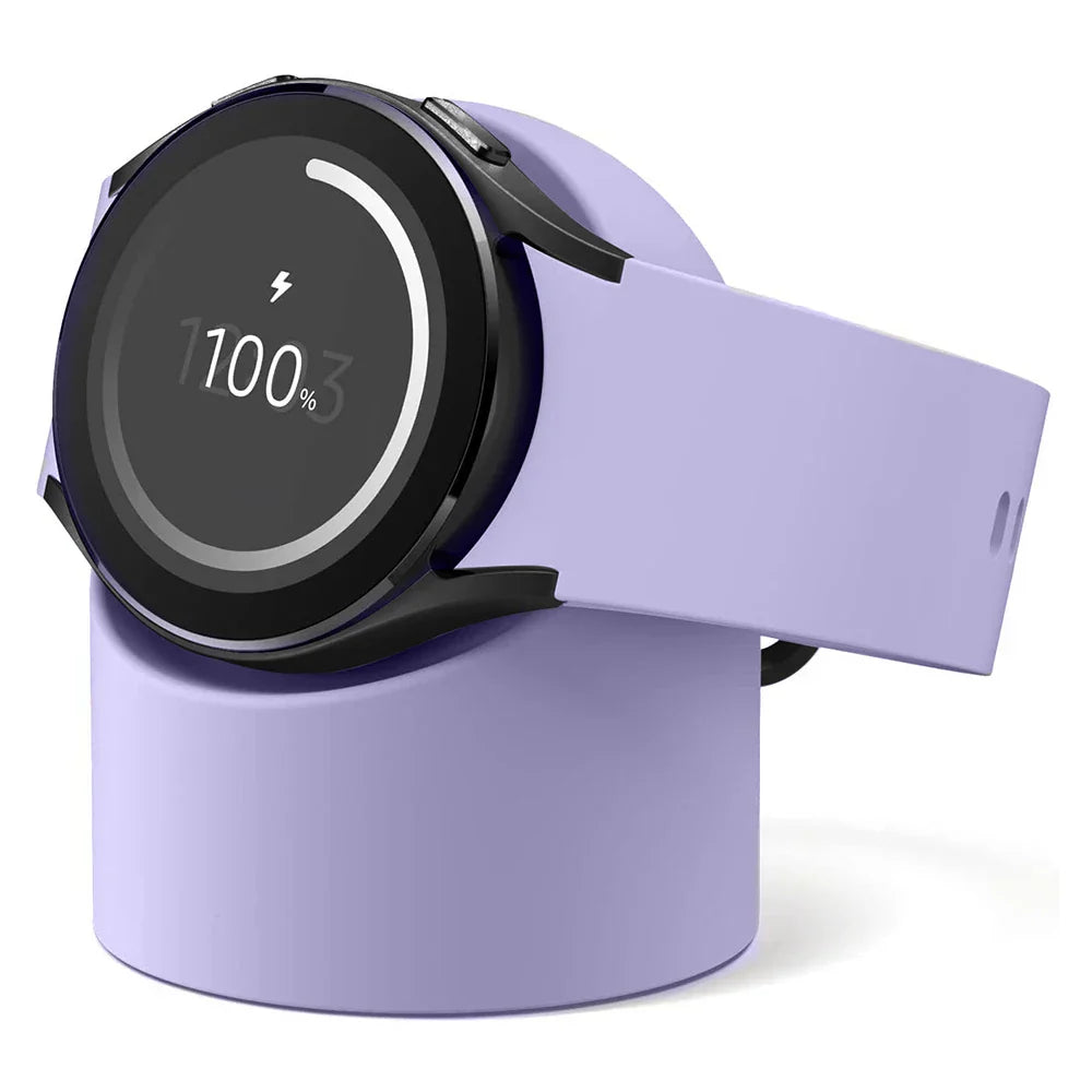 Compatible with Samsung Galaxy Watch 5 Charger Stand 40 44 46mmGalaxy Watch3 4 5 Pro Charger silicone Stand 45mm