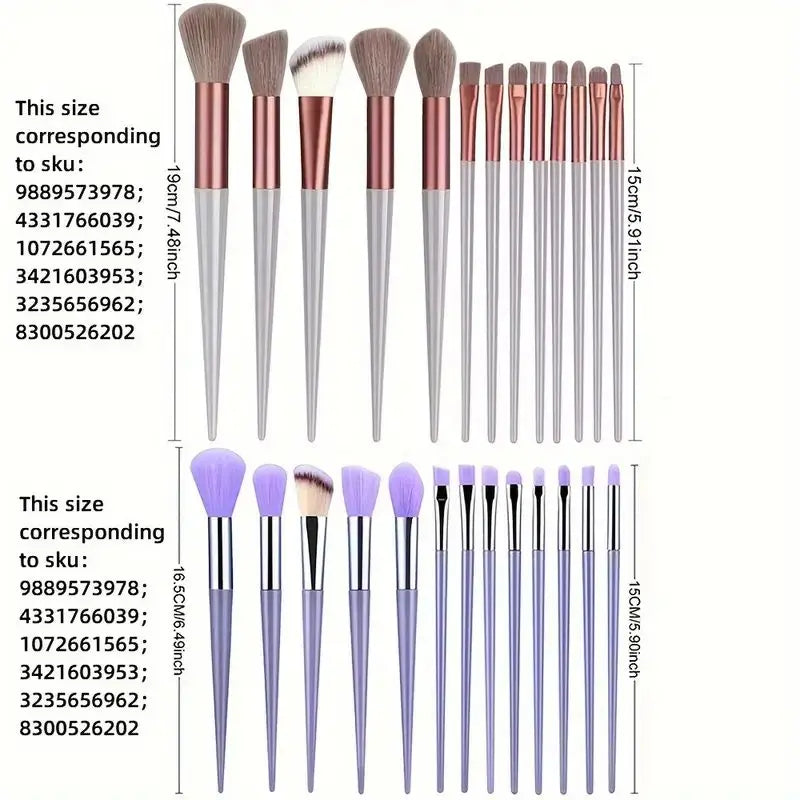 Premium Wool Fiber Brushes