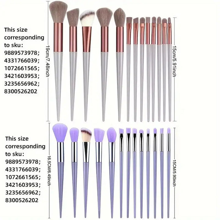 Premium Wool Fiber Brushes