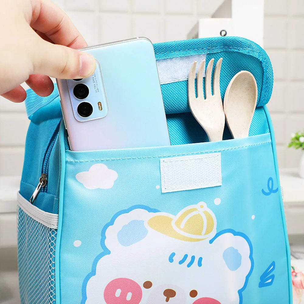Thermal Bag Food Storage bag Student lunchbox cool bag for Children Food Container for Kids School small Thermal Lunch food Bag