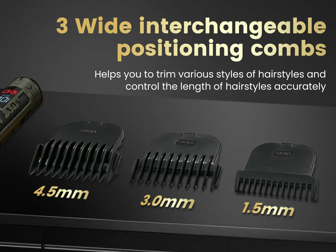 Sejoy Hair Clippers for Men Professional Cordless Barber Clippers for Hair Cutting Machine Rechargeable Beard Trimmer