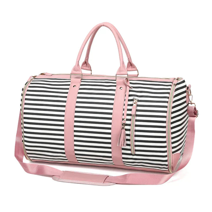 Spot suit bag, mountain valley folding bag, travel hand storage bag, handbag, crossbody large capacity backpack