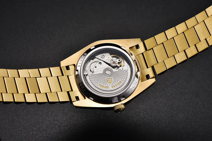 PAGANI DESIGN DD36 Gold Green V2 Men's Mechanical Watches Luxury Automatic Watch For Men 2024 New AR Sapphire glass Wrist watch