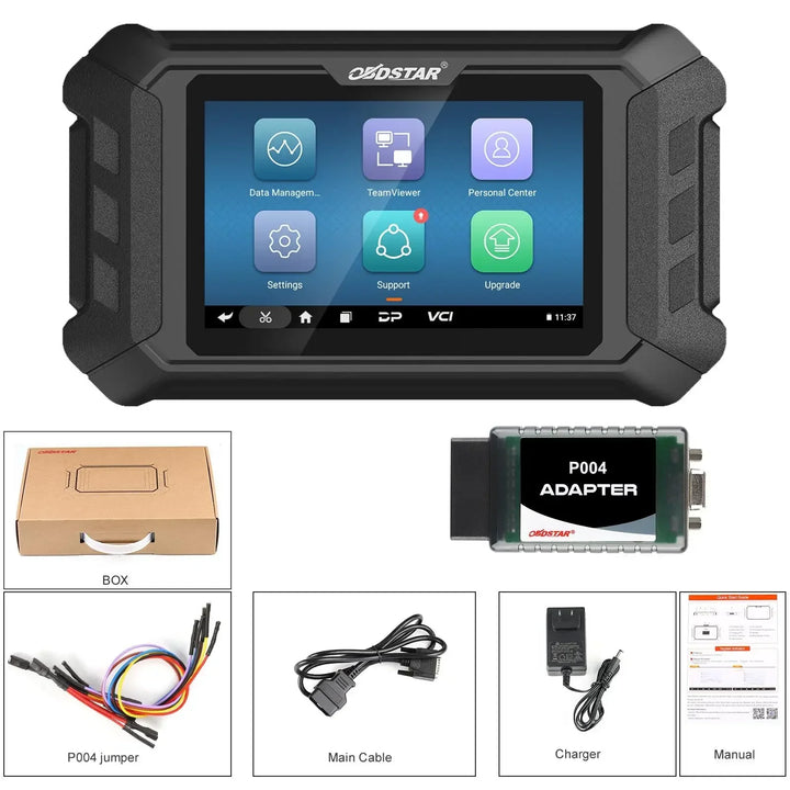 OBDSTAR P50 Airbag Reset Tool Covers 81 Brands Over 11200+ ECU Part No. by OBD/ BENCH Update Battery Reset