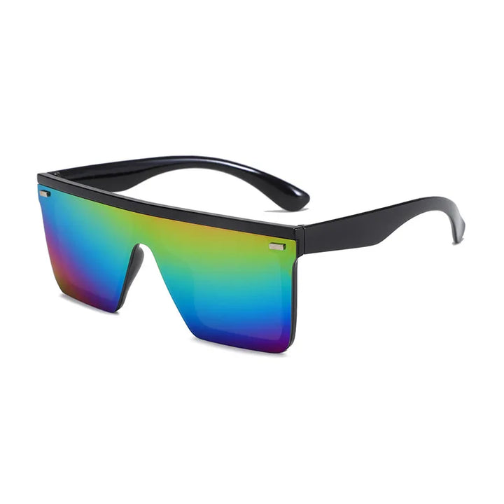 KLASSNUM One Piece Square Sunglasses Men Women Sports Driving Sunglasses Oversized Frame Luxury Brand Disigner 2025 Sun Glasses