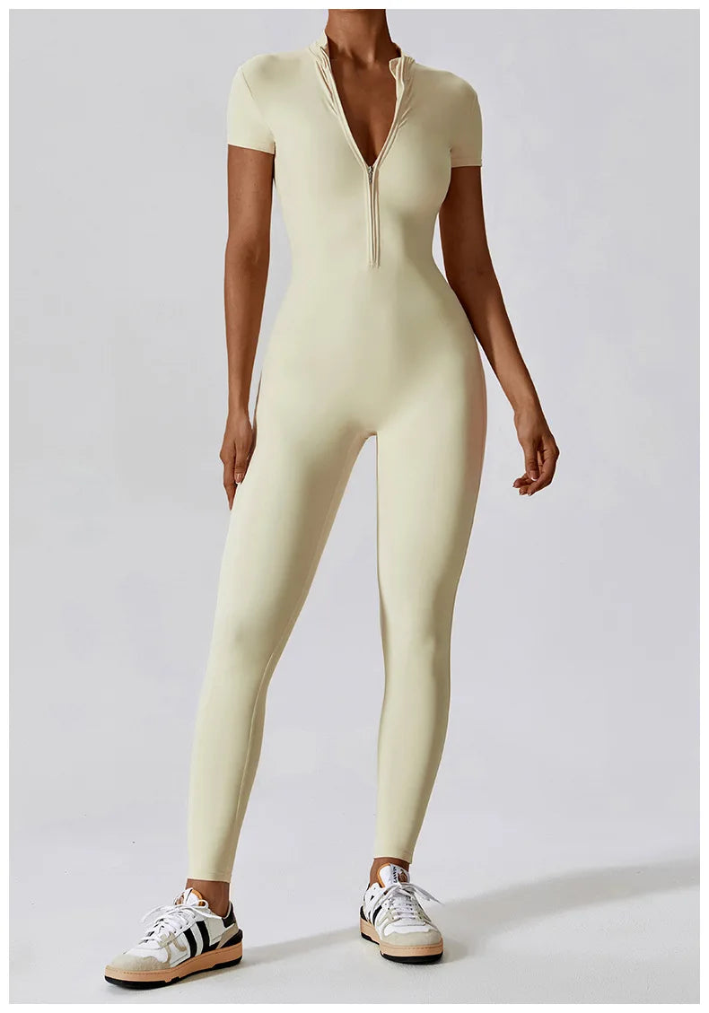 New Yoga Clothes Suit Workout Sports Set Women Bodysuits Gym Set Women Training Siamese Fitness Jumpsuit Female Sportswear