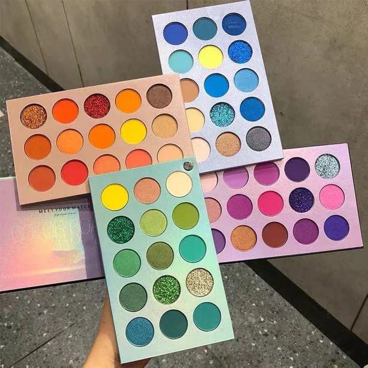 72/60-Color Matte Glitter Eyeshadow Palette