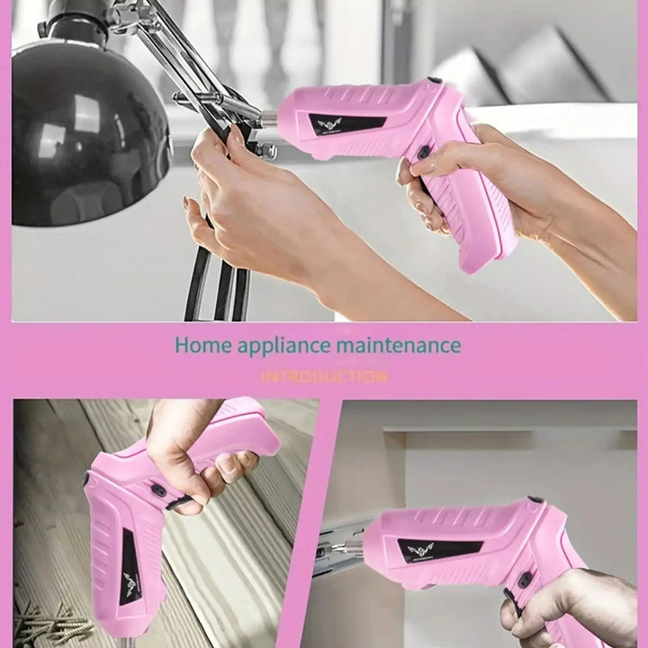 3.6V cordless drill rechargeable electric screwdriver, 3.5N · m maximum torque electric screwdriver, front LED light