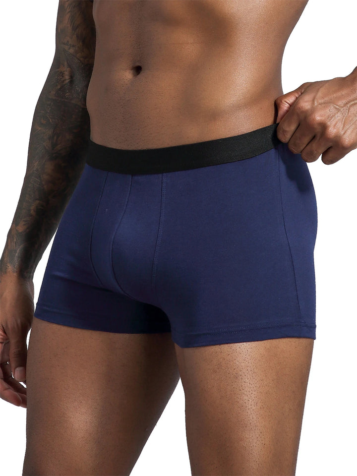 6pcs Pack 2024 Men Panties Cotton Underwear Male Brand Boxer And Underpants For Homme Luxury Set Shorts Box Slip Kit