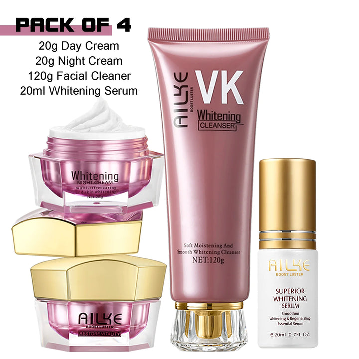 AILKE Face Cream With Hyaluronic Acid, Whitening Moisturizing Lifting Anti-aging, Women Sleeping Dry Korean Bleaching Skin Care