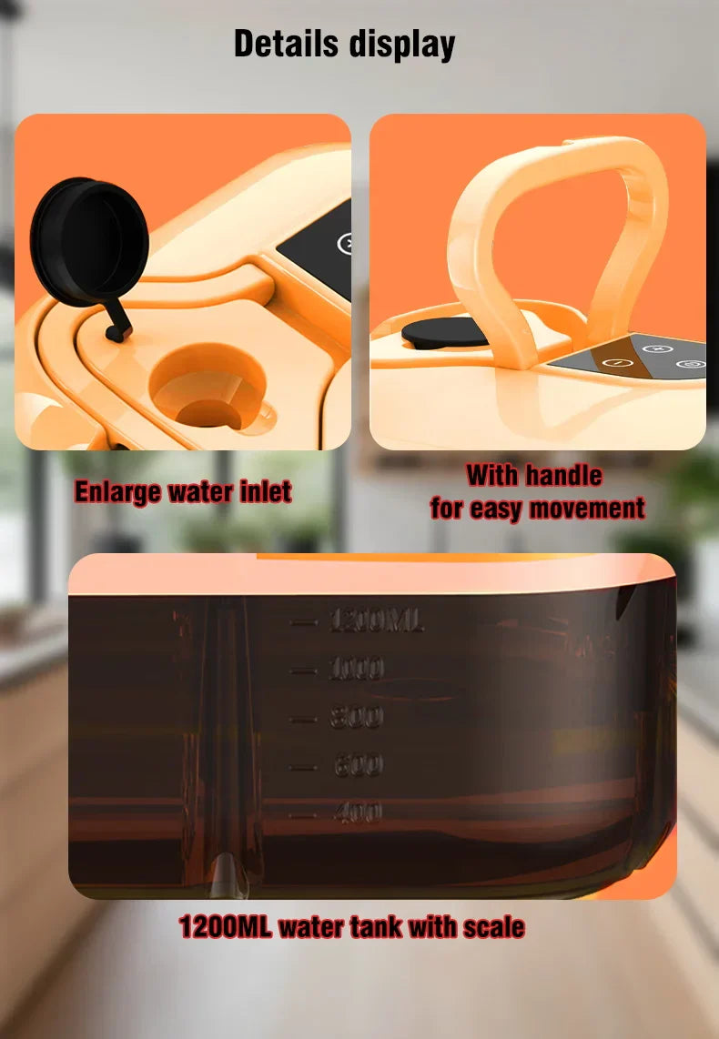 Handheld High Pressure High Temperature Household Steam Cleaner For Air Conditioner Kitchen Car Furniture Steam Cleaner EU/US