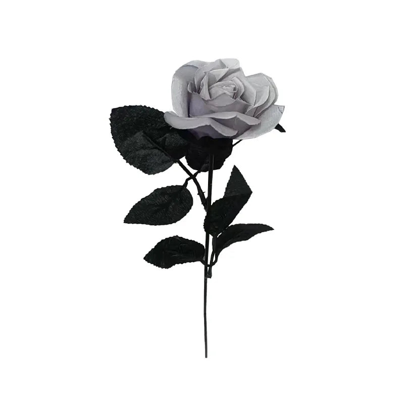Artificial Black Rose Heads
