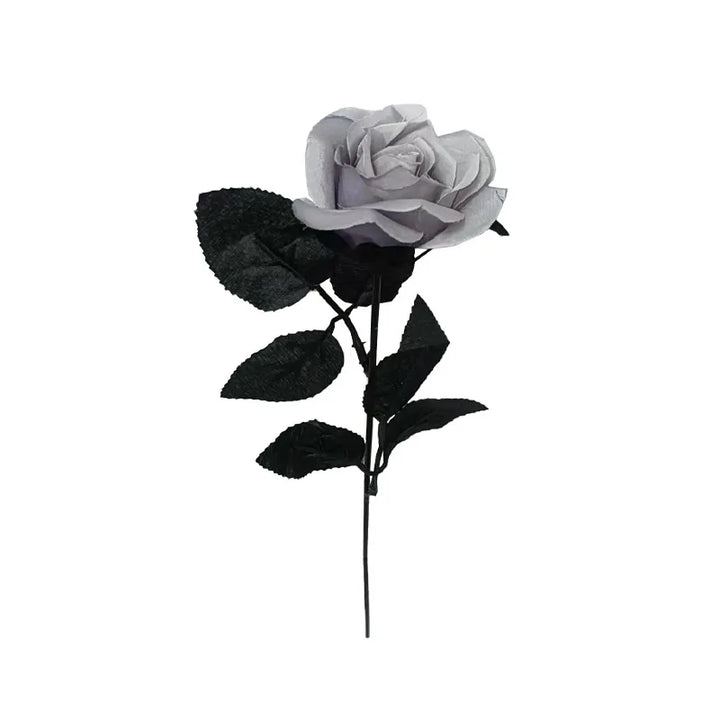 Artificial Black Rose Heads