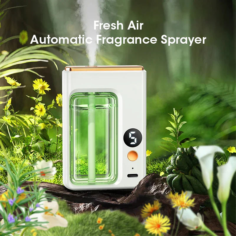 Mini Aromatherapy Machine Home Essential Oil Diffuser Multi Functional Adjustable Car Aromatherapy Fresh Air Deodorization