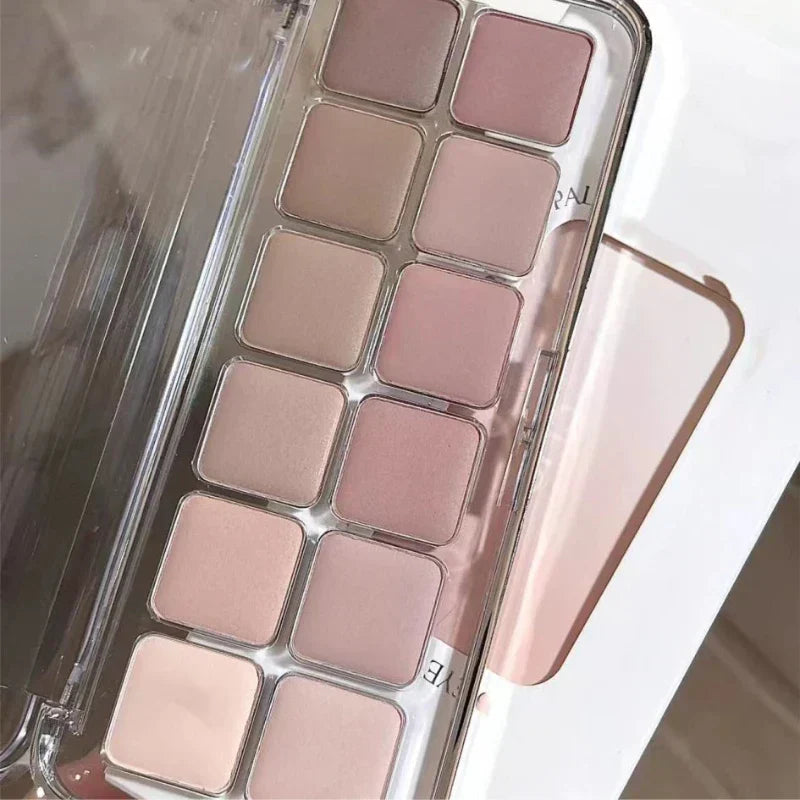 Full Matte Earth Tone Eyeshadow Palette
