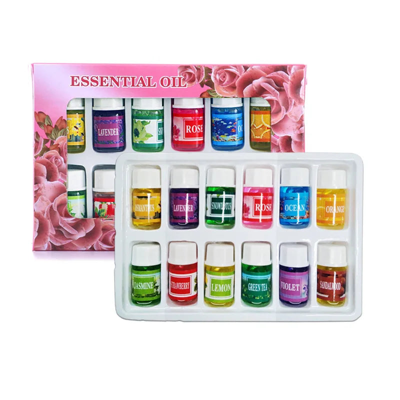 12PCS Natural Aromatherapy Essential Oils
