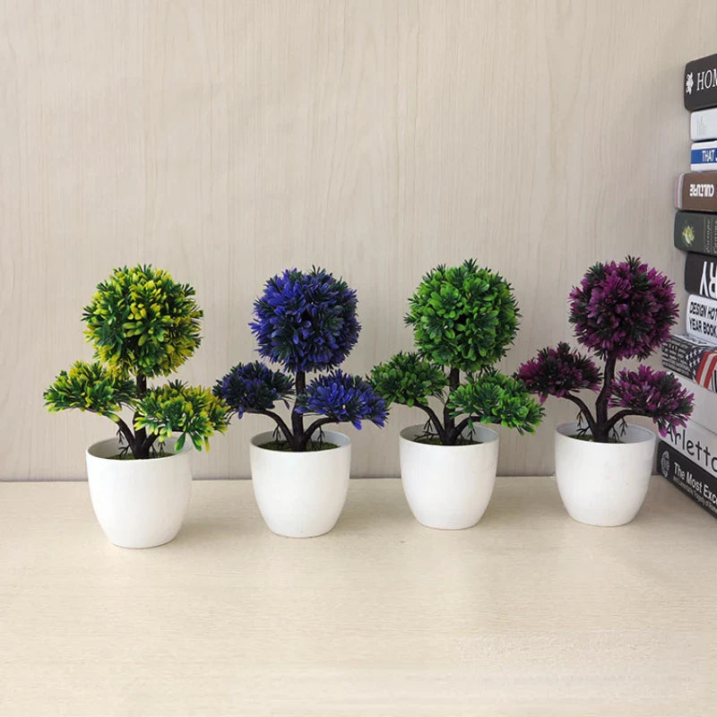 Mini Artificial Bonsai Tree Decoration