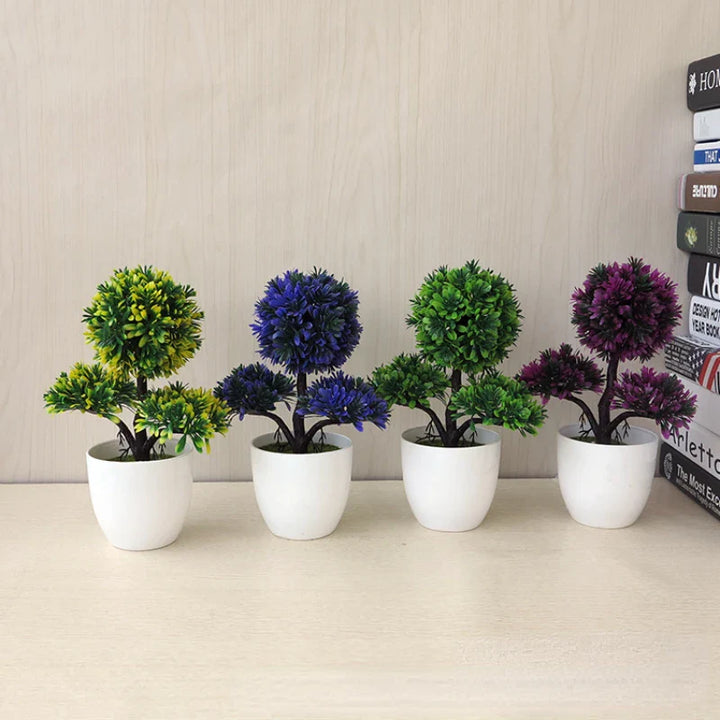 Mini Artificial Bonsai Tree Decoration