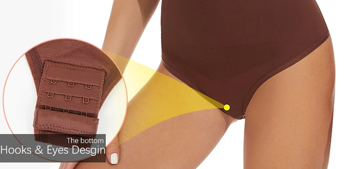 MISSMOLY Bodysuits Sexy Sleeveless Crew Neck Shapewear Thong for womens Waist Trainer Tanks Tops Slim Tummy Control Body Shaper