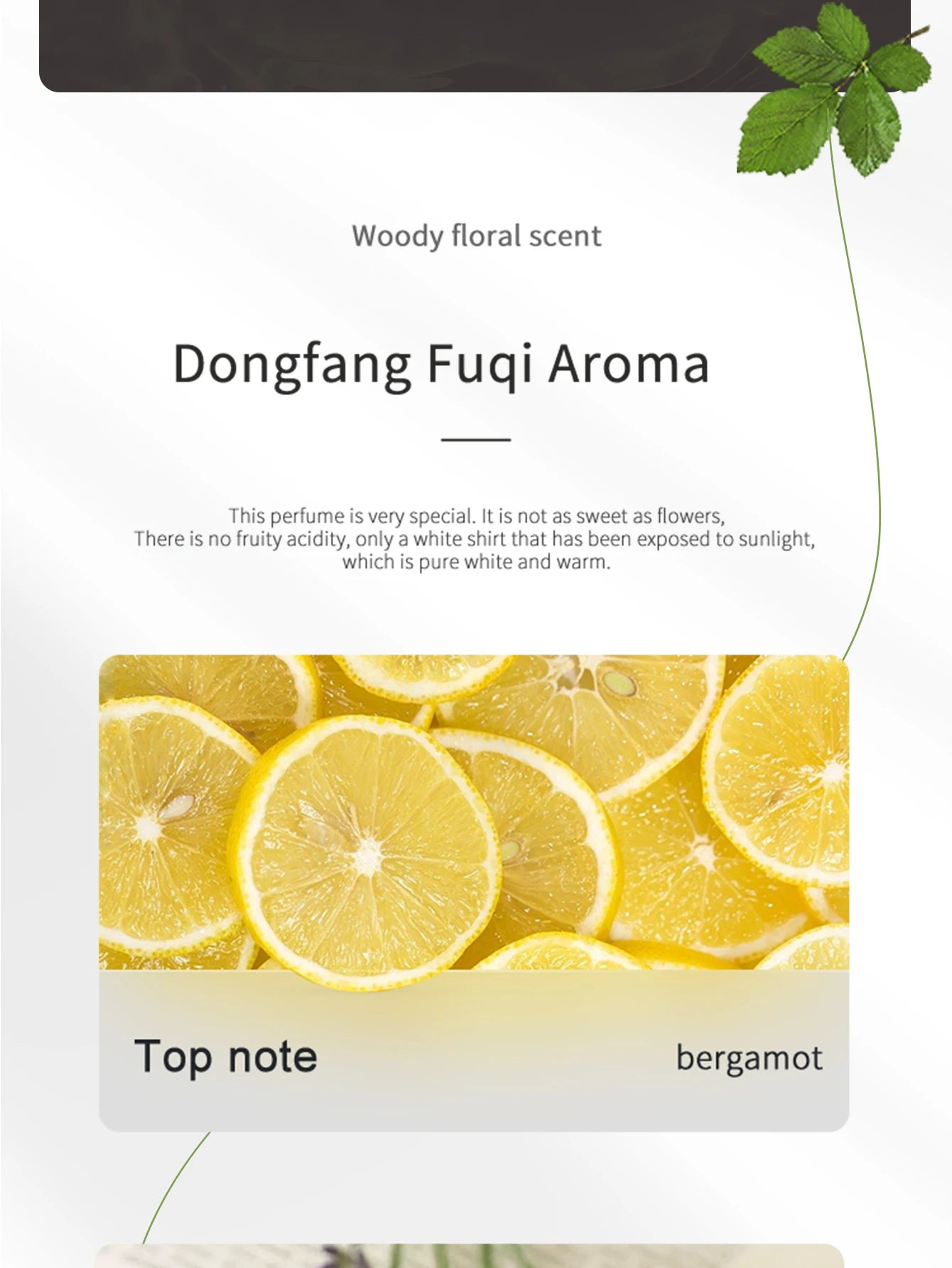 Men's perfume 100ml oriental Fuqi notes, open the exclusive romance of the holiday
