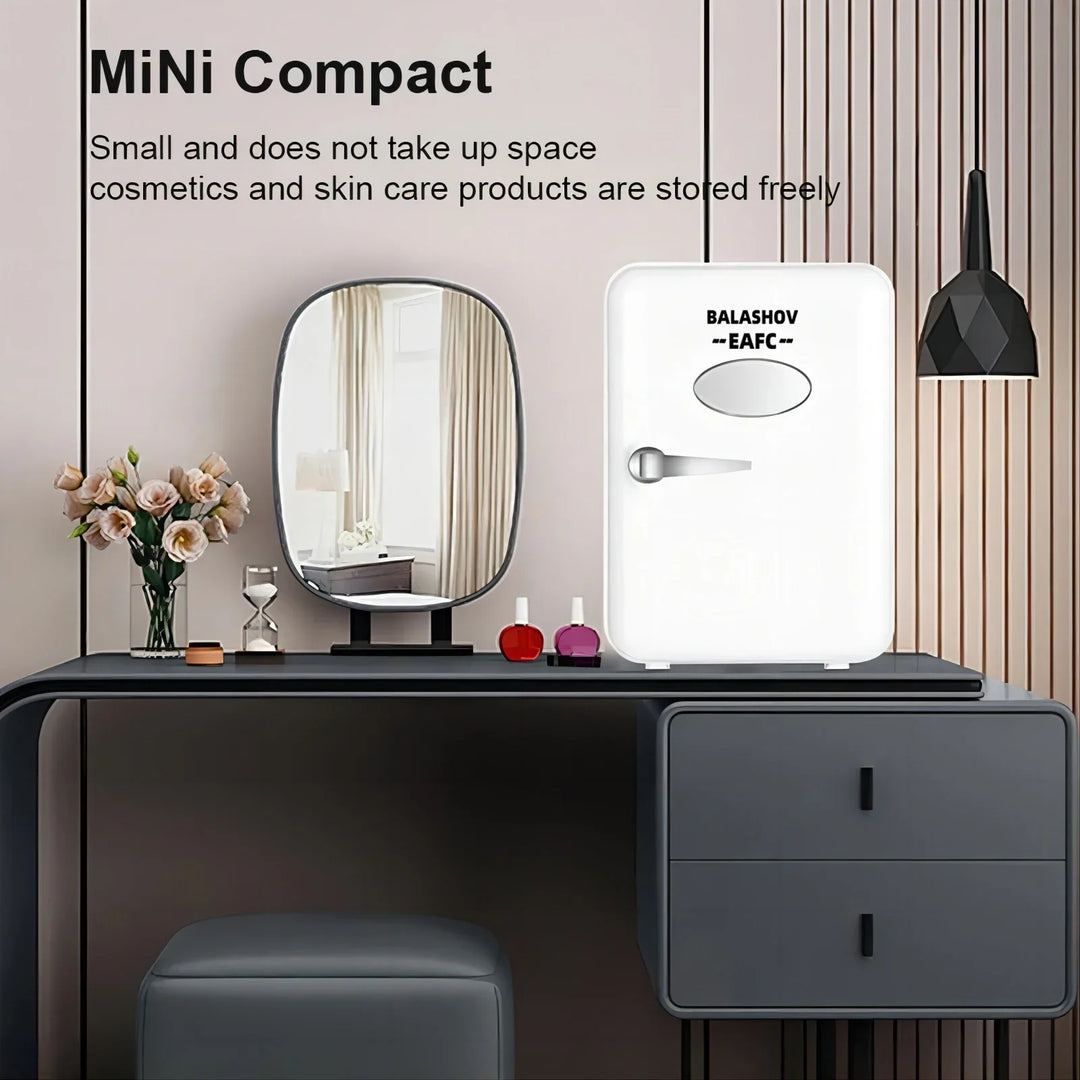 BALASHOV 4L Mini Refrigerator for Car and Home