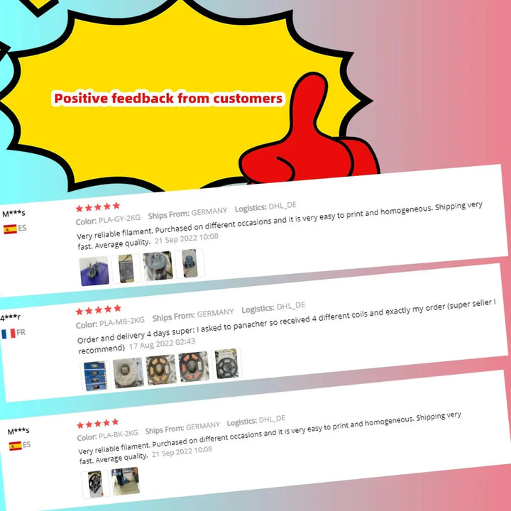 JAYO  pla plus SILK Three Colors Silk Rainbow 3D Printer Filament 1.75mm 100% No Bubble FDM 3D Printer Materials for 3D Printer