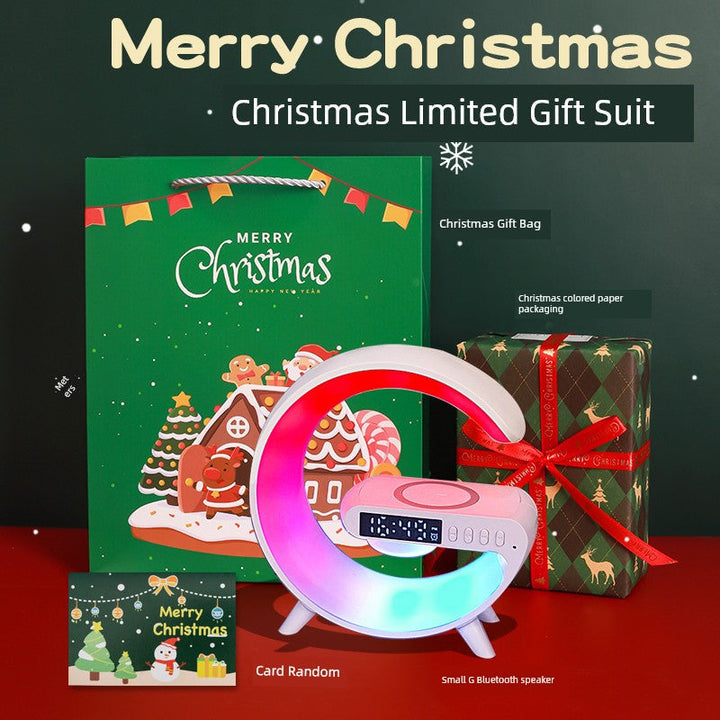 Wireless Charging Atmosphere Speaker Girl Fancy Night Light