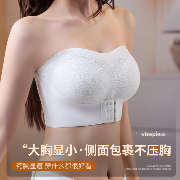 Front Closure Posture Corrector Bras M-6XL Women Sports Underwear Sleep Bras Butterfly Beaty Back Bralette Humpback Correct Tops