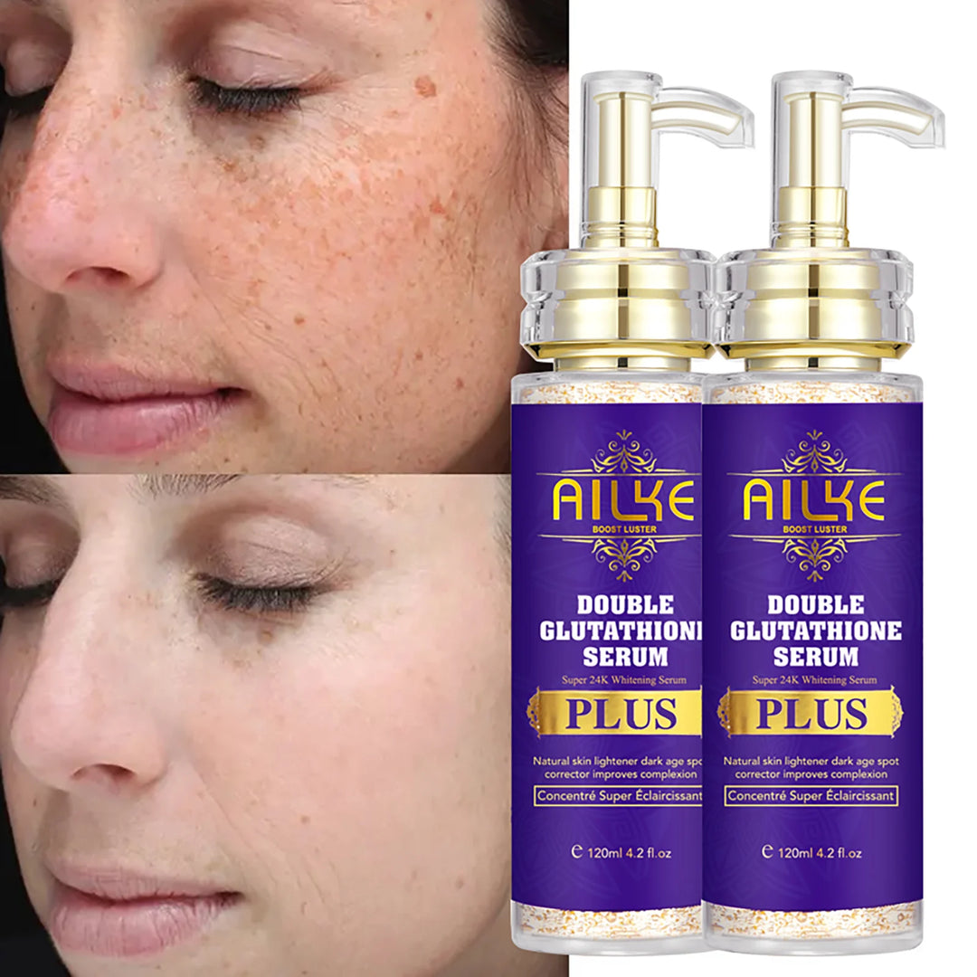 AILKE Anti-Black Spots Intensive Serum, Brightening Serum for an Even & Radiant Complexion, Face Care Against Dark Spots, 120 ml