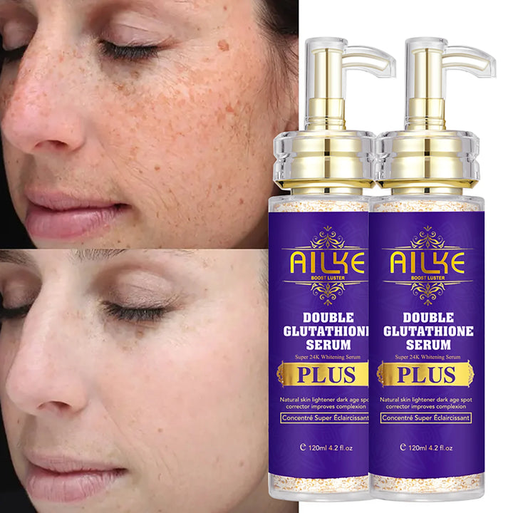 AILKE Anti-Black Spots Intensive Serum, Brightening Serum for an Even & Radiant Complexion, Face Care Against Dark Spots, 120 ml