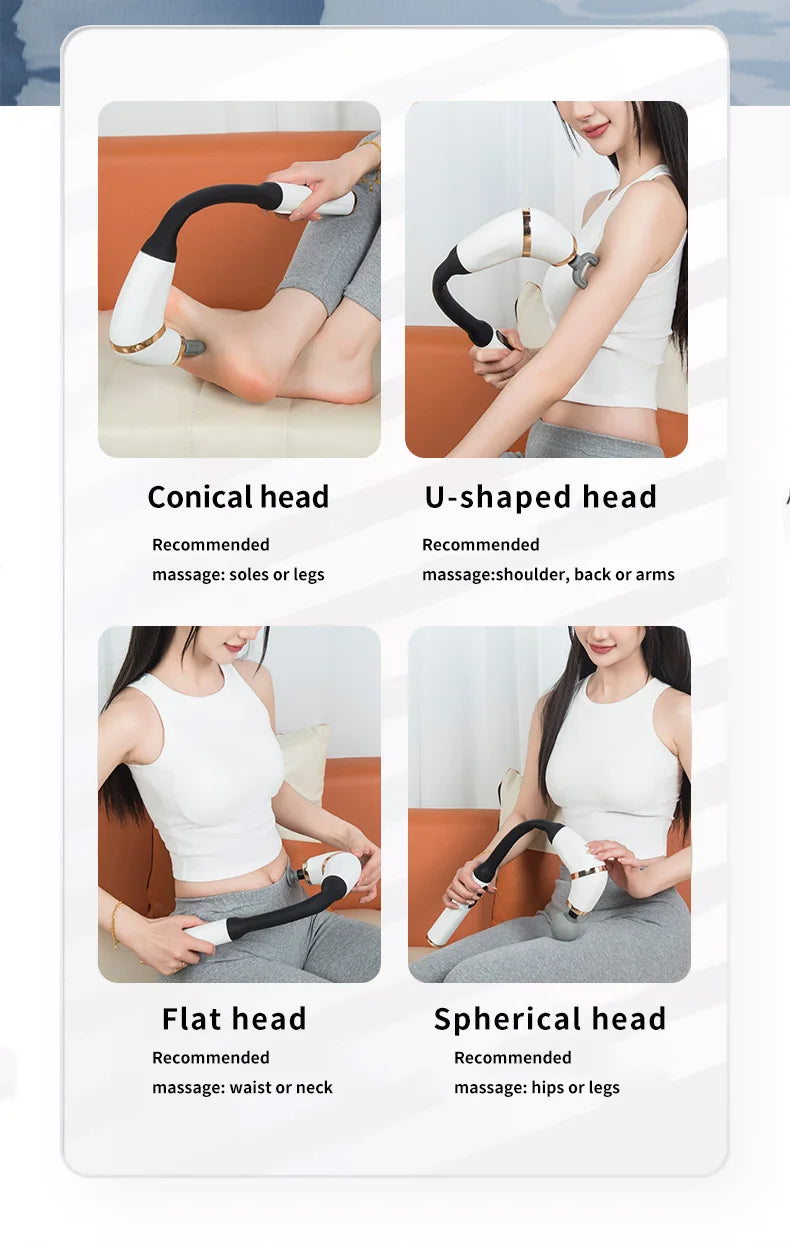 Powerful Smart Fascia Gun Electric Massager