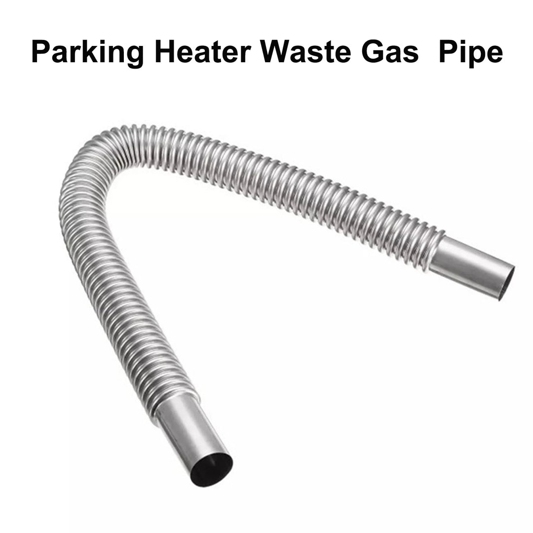 100cm/150cm/200cm/250cm/300cm 25mm Exhaust Pipe With Clamps Stainless Steel Exhaust Hose For Car Diesel Parking Heater
