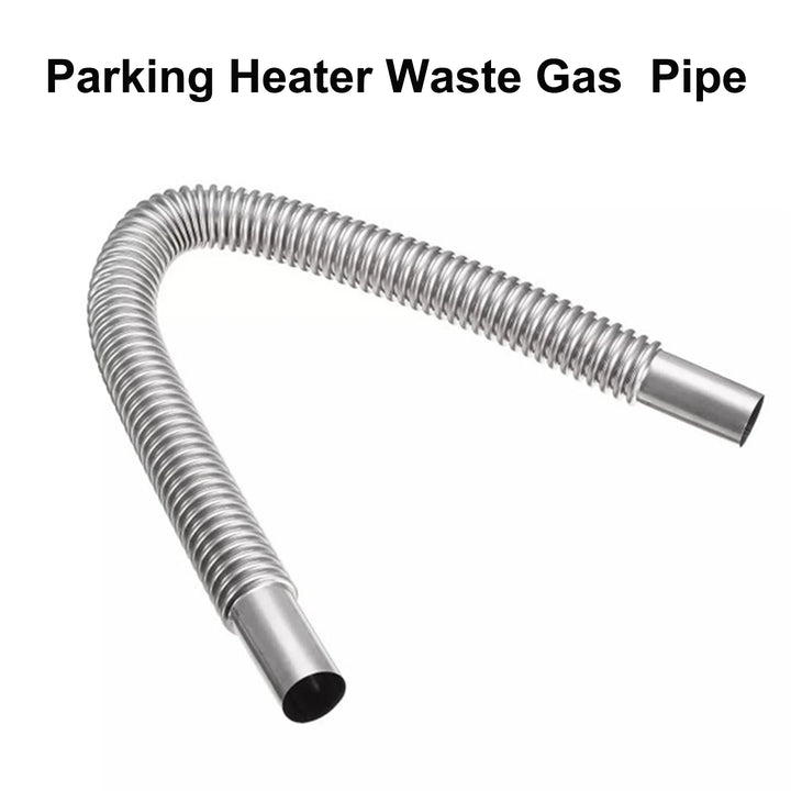 100cm/150cm/200cm/250cm/300cm 25mm Exhaust Pipe With Clamps Stainless Steel Exhaust Hose For Car Diesel Parking Heater