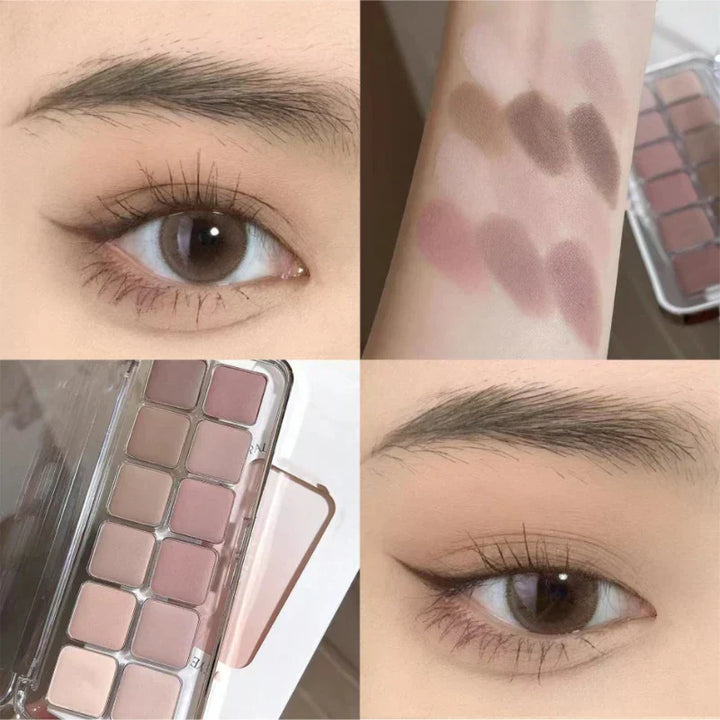 Full Matte Earth Tone Eyeshadow Palette