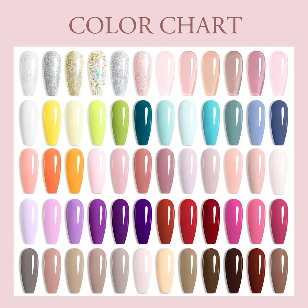 VENALISA VIP4 Kit Nail Gel Polish HEMA FREE Full Coverage 36/60 Color Gel Pigment Professional Nail Art Long-lasting Gel Varnish