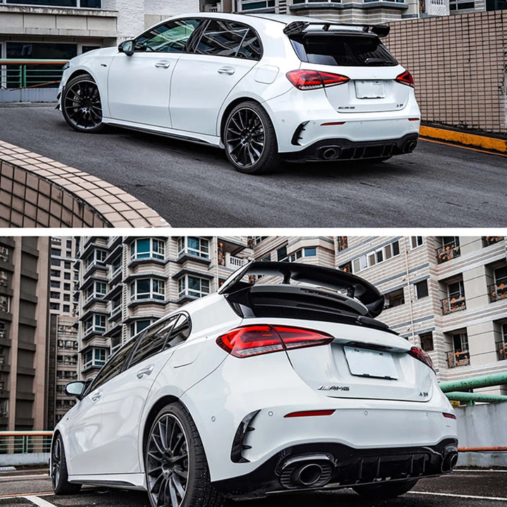 For Mercedes Benz A-Class W176 2013-2018 Hatchback Spoiler ABS A160 A180 A200 A250 A45 5-Door Roof Wing