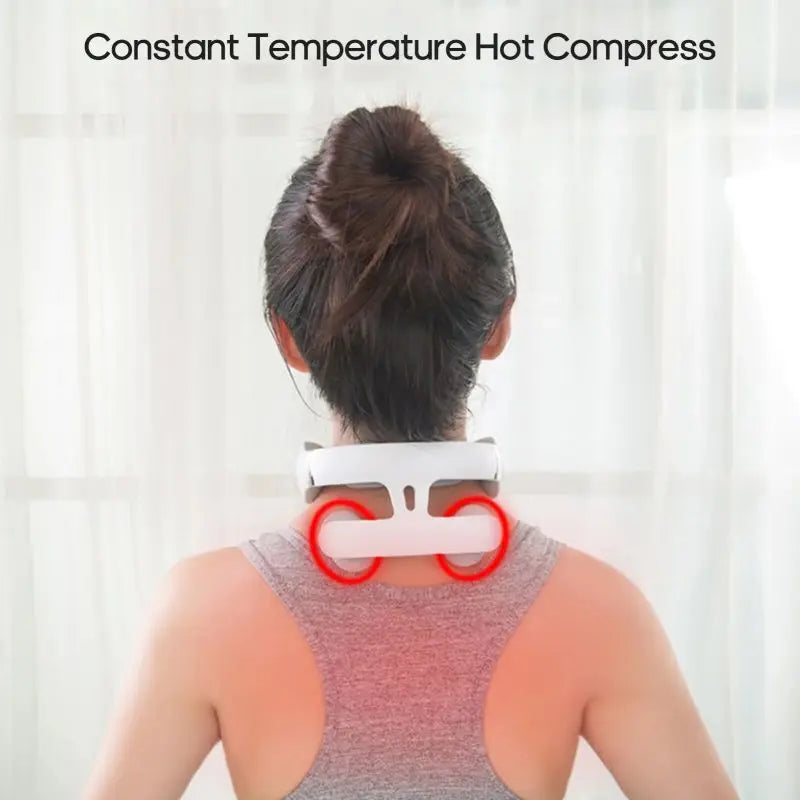 Premium 4-Head USB Neck Massager