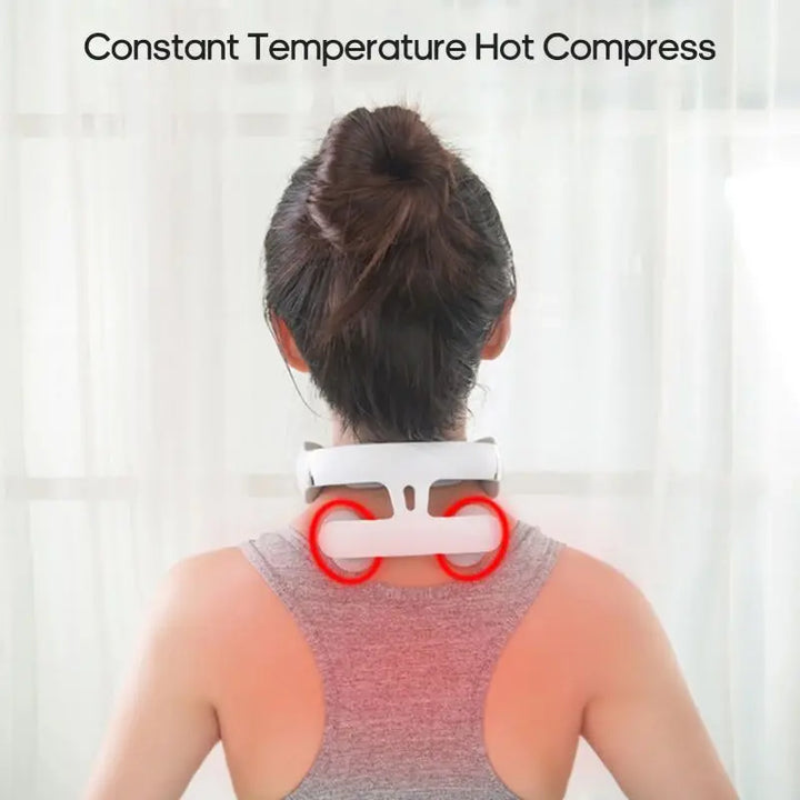 Premium 4-Head USB Neck Massager