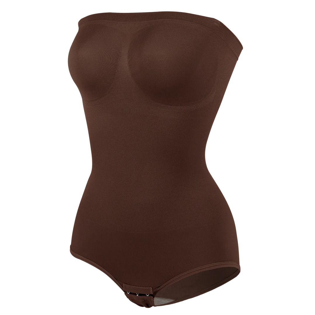 Women's Strapless Jumpsuit Shapewear New Sexy Briefs Bodysuit Butt Lifter Compression Waist Trainer Push Up Backless Shaper