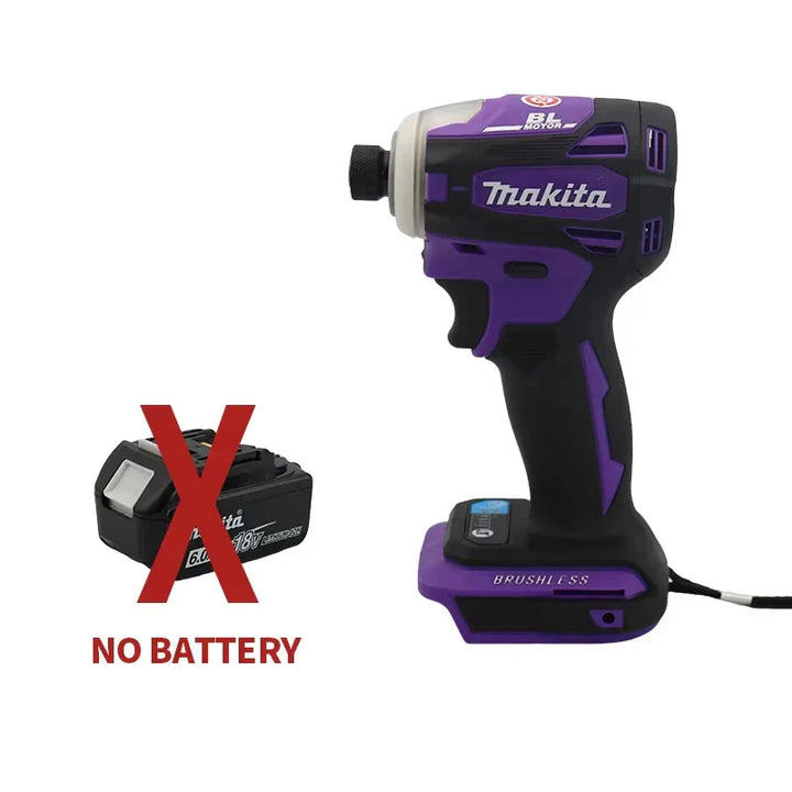 Makita DTD172 18V Cordless Impact Screwdriver Brushless Electric Impact Drill Rechargeable Wood/olt/T-Mode Power Tools
