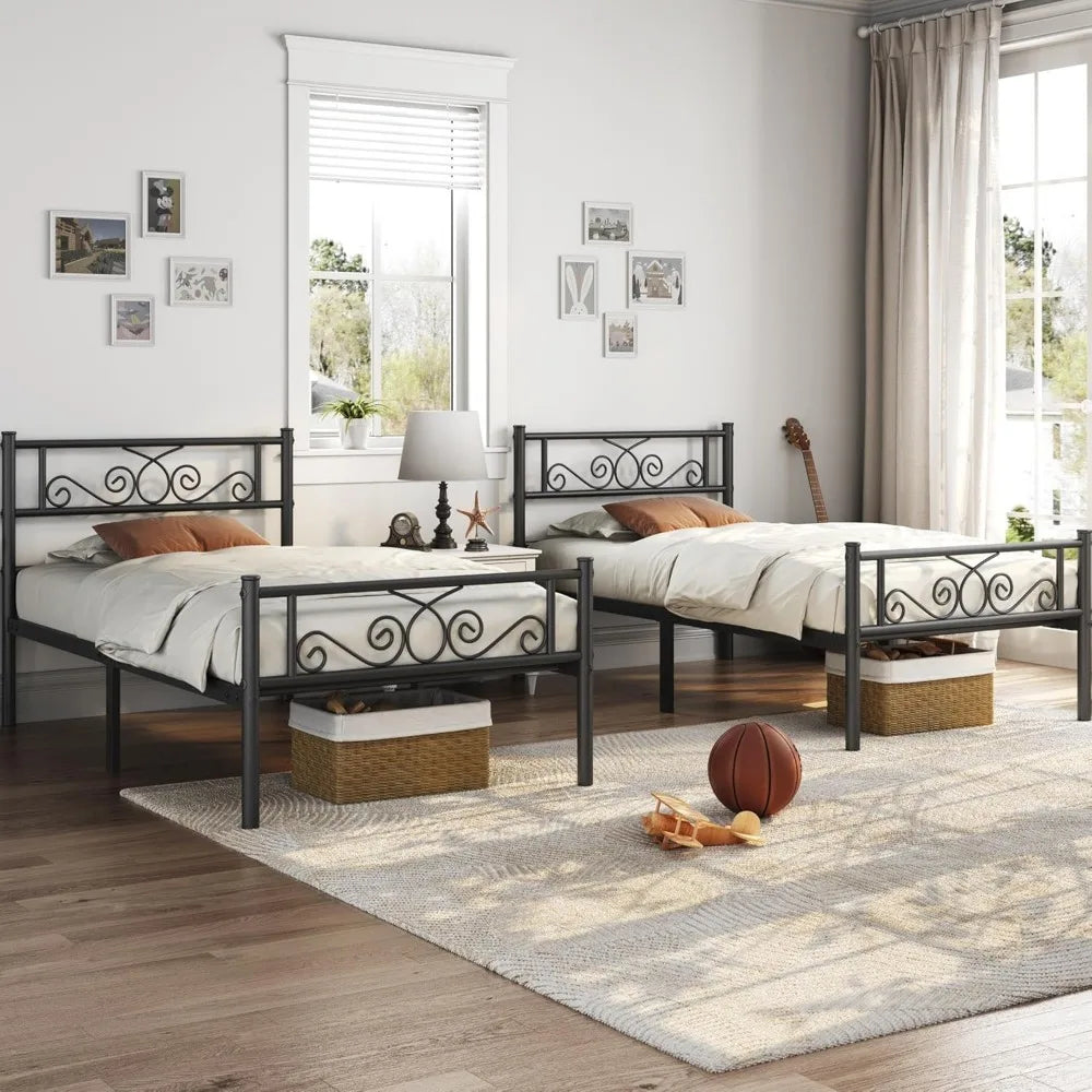 Twin Metal Platform Bed Frame