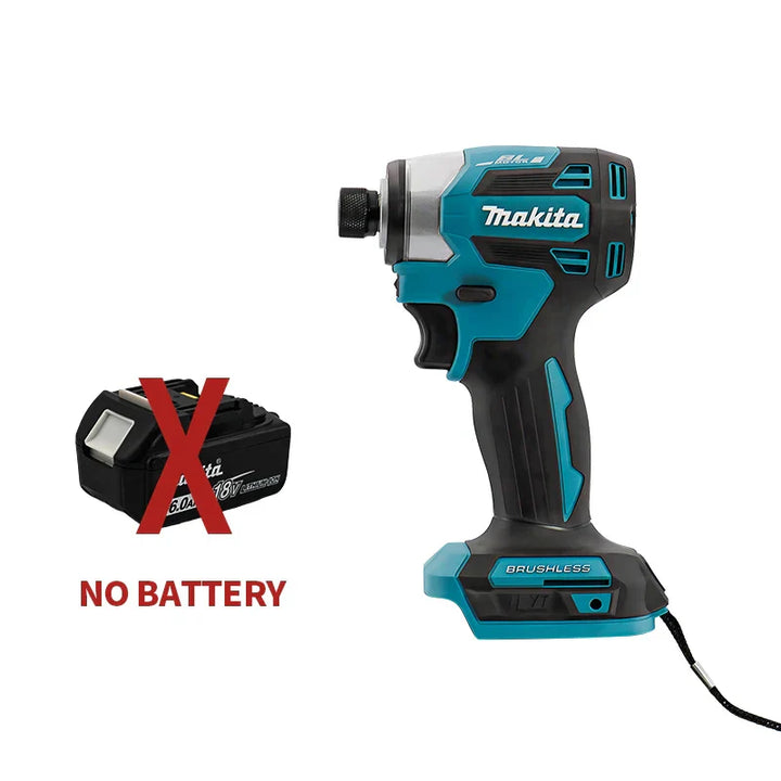 Makita Brushless Impact Driver DTD173 18V Lithium Cordless Electric Drill Power Tool Multifunction Household Tool（No Battery）