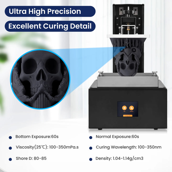 JAYO 3D Printer Resin14K Standard 1KG 405nm Liquid Rapid UV Curing For LCD Photopolymer Resin 3D Printing Material Fast delivery